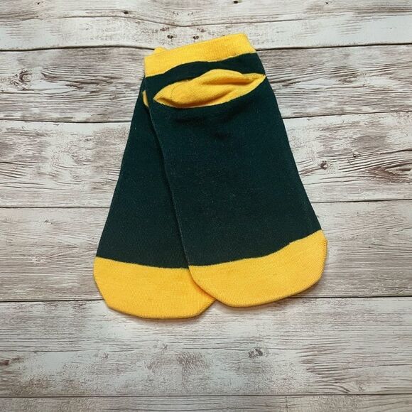 Lemon Fruit Green & Yellow Color Block Socks - Picture 3 of 5
